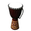 Africký buben Djembe, 70 cm – ručně řezaný