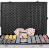 Poker set 1000 ks žetonů OCEAN Trolley