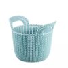 kulatý košík KNIT 3L – sv. modrá CURVER