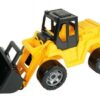 Nakladač žlutočerný Giga Trucks plast 62cm v krabici 70x35x29cm