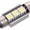 Žárovka 3 SMD LED 12V suf., s rezistorem CAN-BUS ready bílá