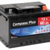 Compass Autobaterie Plus – 12V, 60Ah, 480A